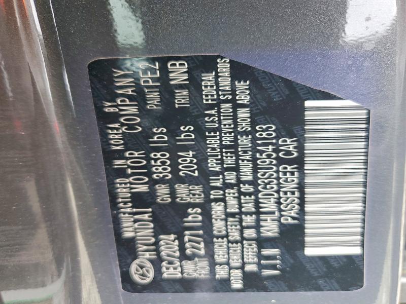 70713656 :رقم المزاد ، KMHLM4DG3SU954183 vin ، 2025 Hyundai Elantra مزاد بيع
