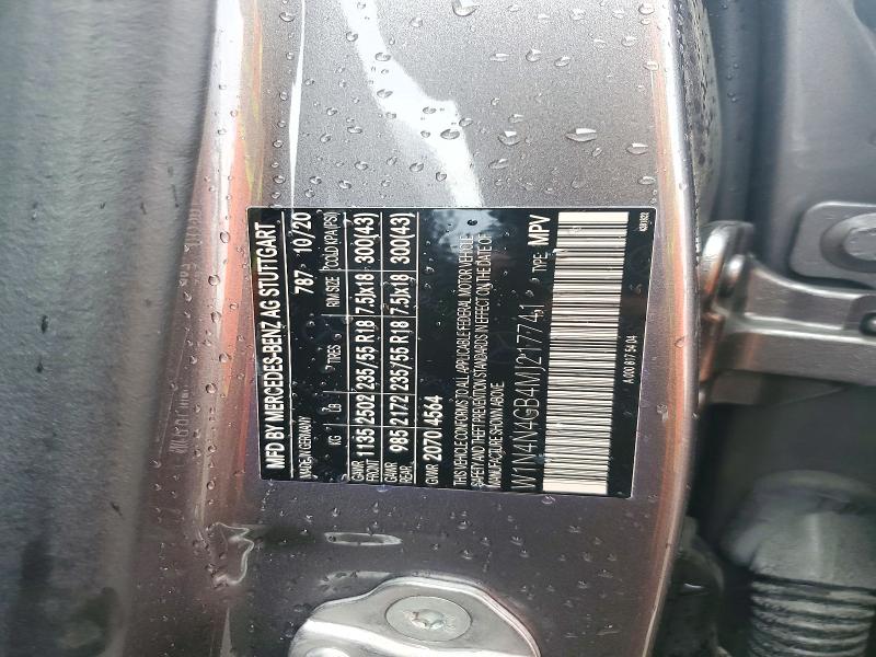 Продаж на аукціоні авто 2021 Mercedes-benz Gla, vin: W1N4N4GB4MJ217741, номер лоту: 72762306
