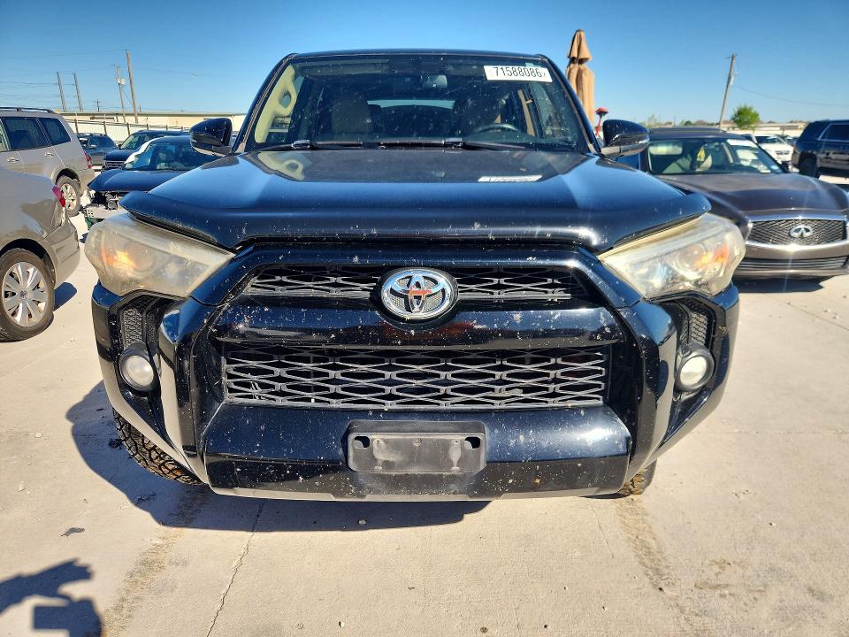 2016 Toyota 4runner მანქანა იყიდება აუქციონზე, vin: JTEZU5JRXG5110357, აუქციონის ნომერი: 71588086