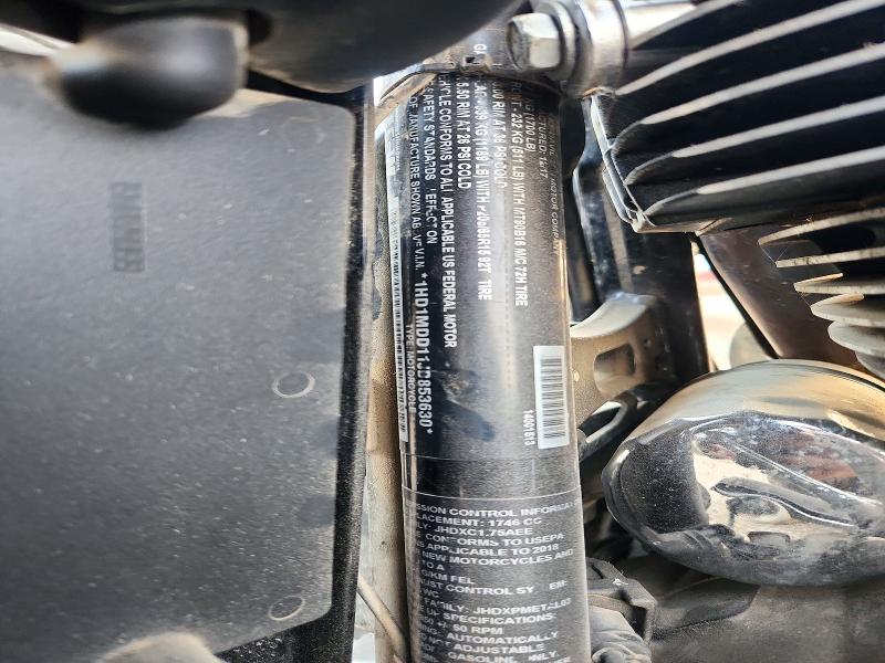 72140016 :رقم المزاد ، 1HD1MDD11JB853630 vin ، 2018 Harley-davidson Flhtcutg مزاد بيع
