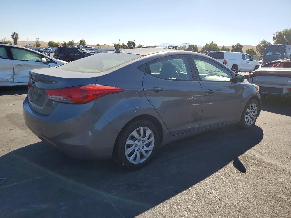 70528286 :رقم المزاد ، 5NPDH4AE1CH078032 vin ، 2012 Hyundai Elantra مزاد بيع
