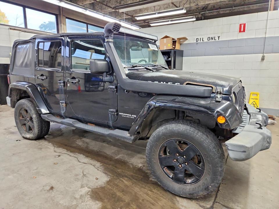 2008 Jeep Wrangler Unlimited მანქანა იყიდება აუქციონზე, vin: 1J4GA59138L503899, აუქციონის ნომერი: 70879786