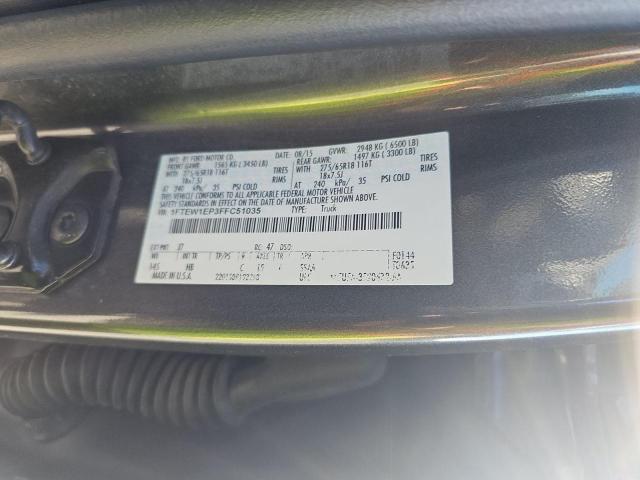 Продаж на аукціоні авто 2015 Ford F150, vin: 1FTEW1EP3FFC51035, номер лоту: 74338216