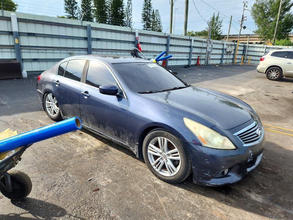 2012 Infiniti G25 Sedan მანქანა იყიდება აუქციონზე, vin: JN1DV6AP2CM700703, აუქციონის ნომერი: 71886926