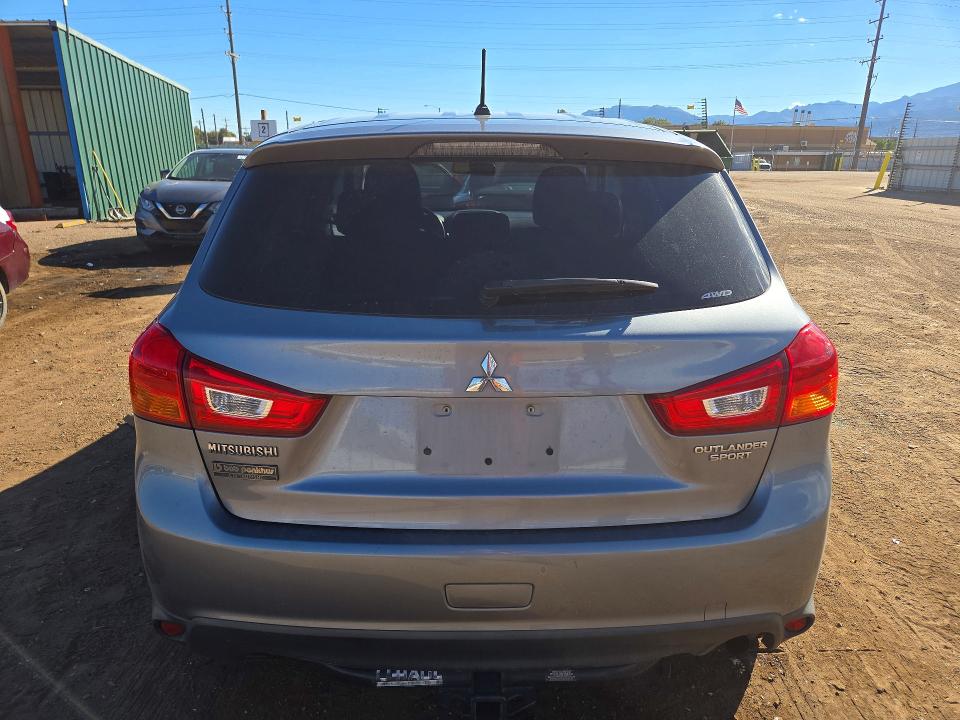 2016 Mitsubishi Outlander Sport მანქანა იყიდება აუქციონზე, vin: JA4AR3AU7GZ043893, აუქციონის ნომერი: 72382536
