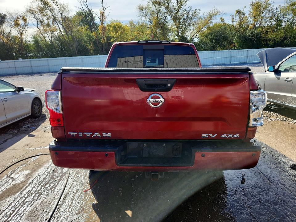 2017 Nissan Titan მანქანა იყიდება აუქციონზე, vin: 1N6AA1E58HN574773, აუქციონის ნომერი: 71453806