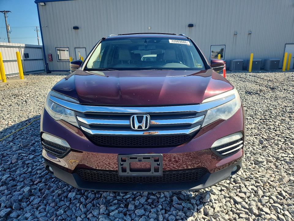 72089886 :رقم المزاد ، 5FNYF6H5XGB024256 vin ، 2016 Honda Pilot مزاد بيع