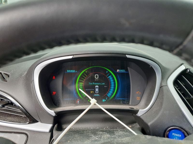 71616866 :رقم المزاد ، 1G1RA6S53HU100977 vin ، 2017 Chevrolet Volt مزاد بيع