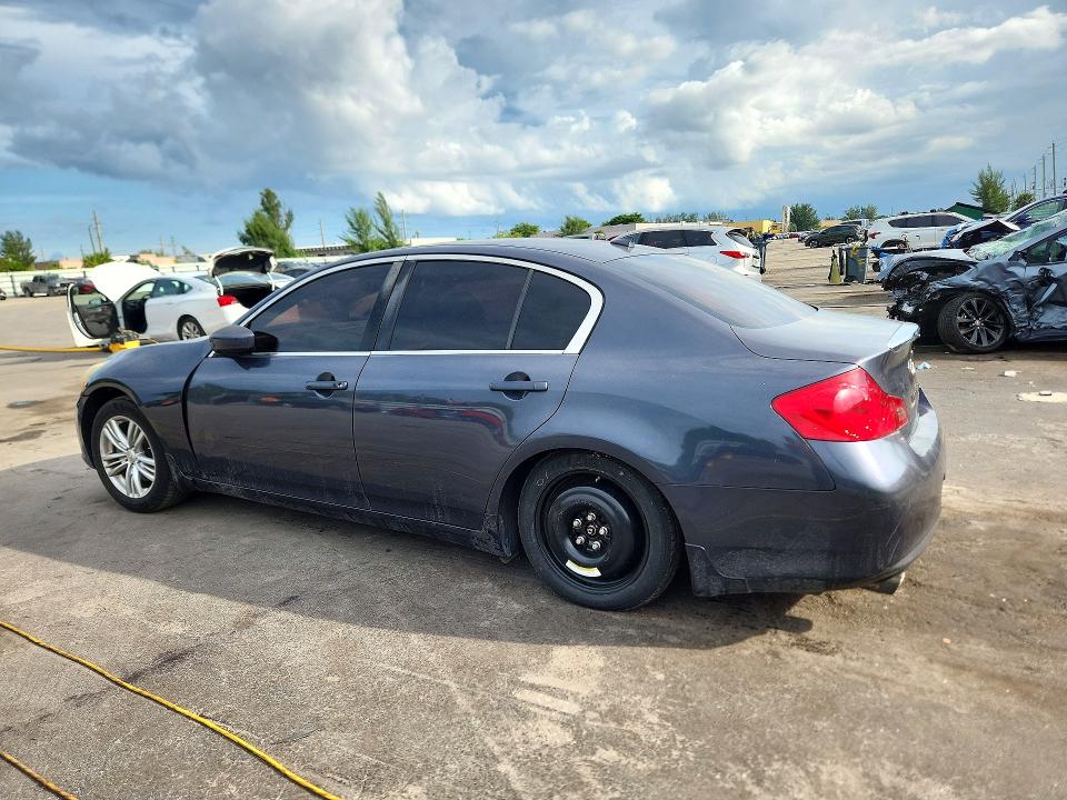 2012 Infiniti G25 Sedan მანქანა იყიდება აუქციონზე, vin: JN1DV6AP2CM700703, აუქციონის ნომერი: 71886926