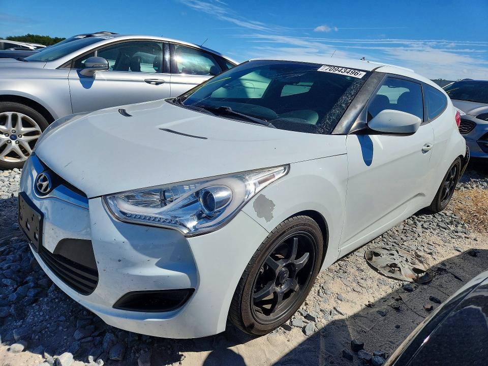70943496 :رقم المزاد ، KMHTC6AD3EU200441 vin ، 2014 Hyundai Veloster مزاد بيع