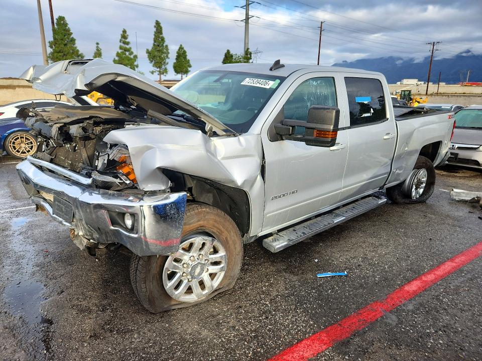 72539406 :رقم المزاد ، 1GC1KVEY2JF231331 vin ، 2018 Chevrolet Silverado مزاد بيع