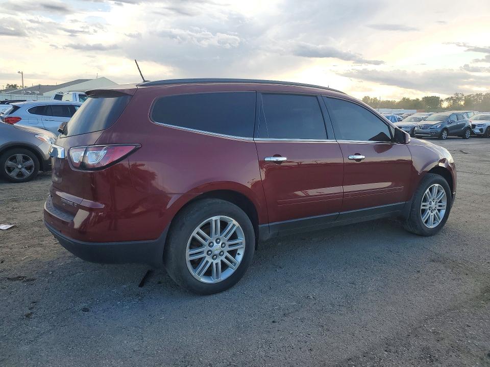 72511856 :رقم المزاد ، 1GNKVGKD6FJ390115 vin ، 2015 Chevrolet Traverse مزاد بيع