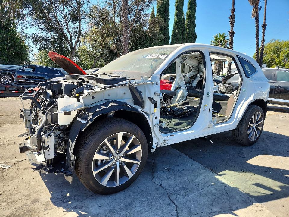 70934766 :رقم المزاد ، 5J8YD9H47SL005766 vin ، 2025 Acura Mdx مزاد بيع