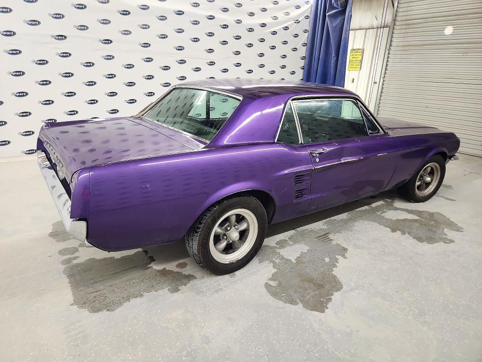 1967 Ford Mustang მანქანა იყიდება აუქციონზე, vin: 7R01T122893, აუქციონის ნომერი: 72349626