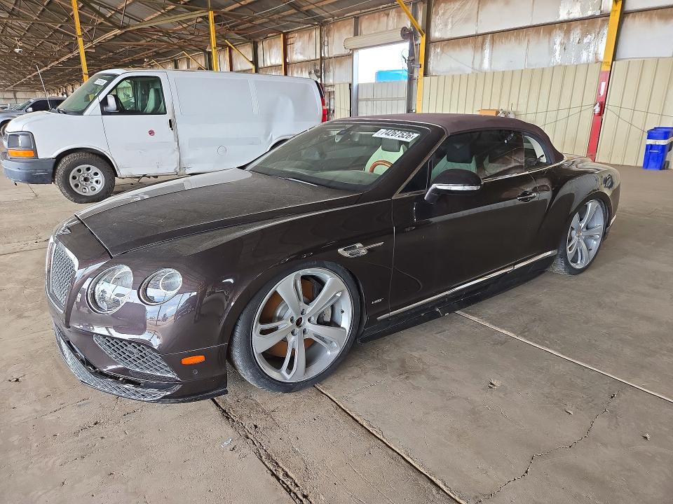 2016 Bentley Continental მანქანა იყიდება აუქციონზე, vin: SCBGH3ZA8GC056834, აუქციონის ნომერი: 74267526