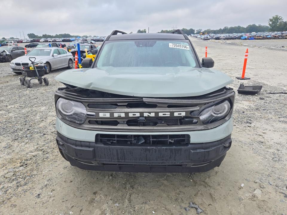 72049766 :رقم المزاد ، 3FMCR9B65MRA53352 vin ، 2021 Ford Bronco Sport مزاد بيع