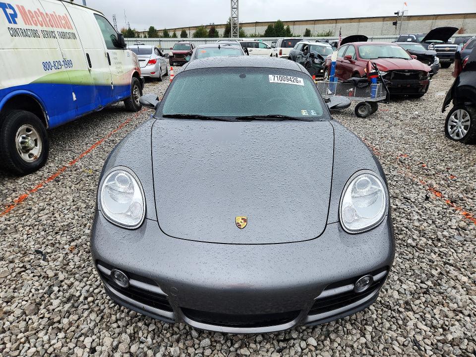 2007 Porsche Cayman მანქანა იყიდება აუქციონზე, vin: WP0AA29897U762154, აუქციონის ნომერი: 71009426