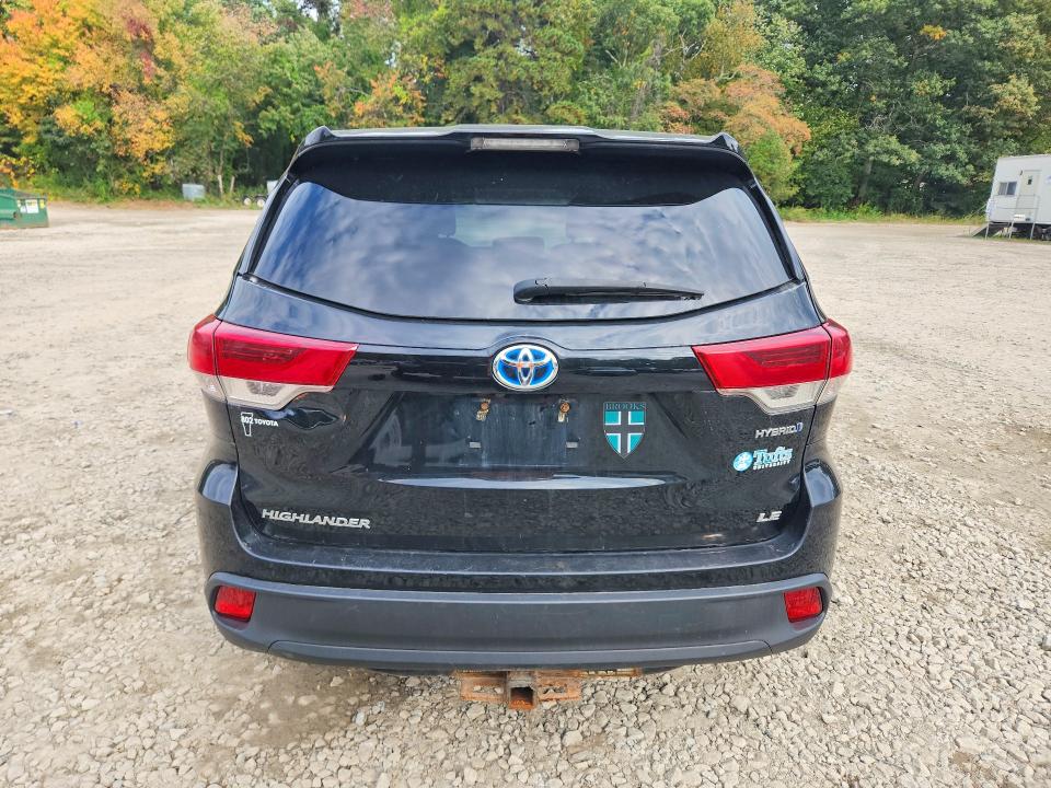 Aukcja sprzedaży 2019 Toyota Highlander Hybrid, vin: 5TDBGRFH5KS059115, numer aukcji: 71614576