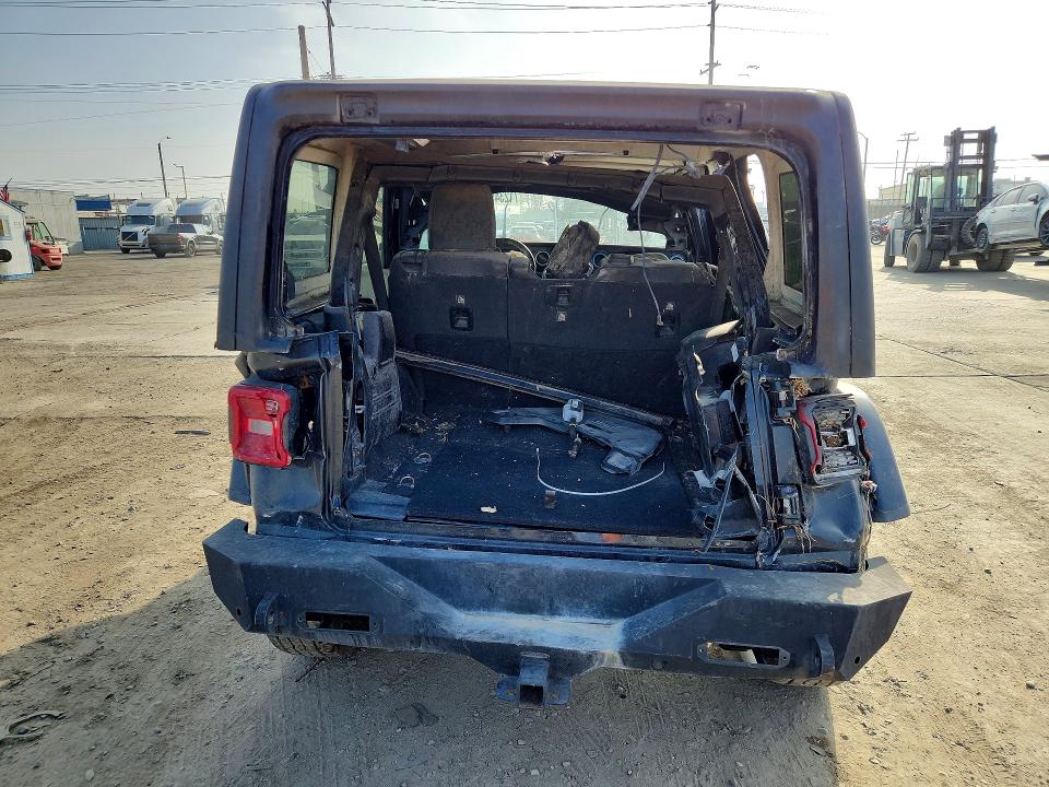 71234956 :رقم المزاد ، 1C4HJXEG1MW555878 vin ، 2021 Jeep Wrangler Unlimited مزاد بيع