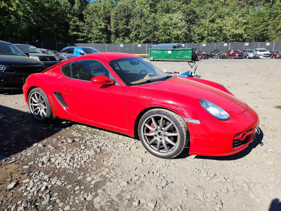 Aukcja sprzedaży 2007 Porsche Cayman, vin: WP0AB29827U783036, numer aukcji: 72106826