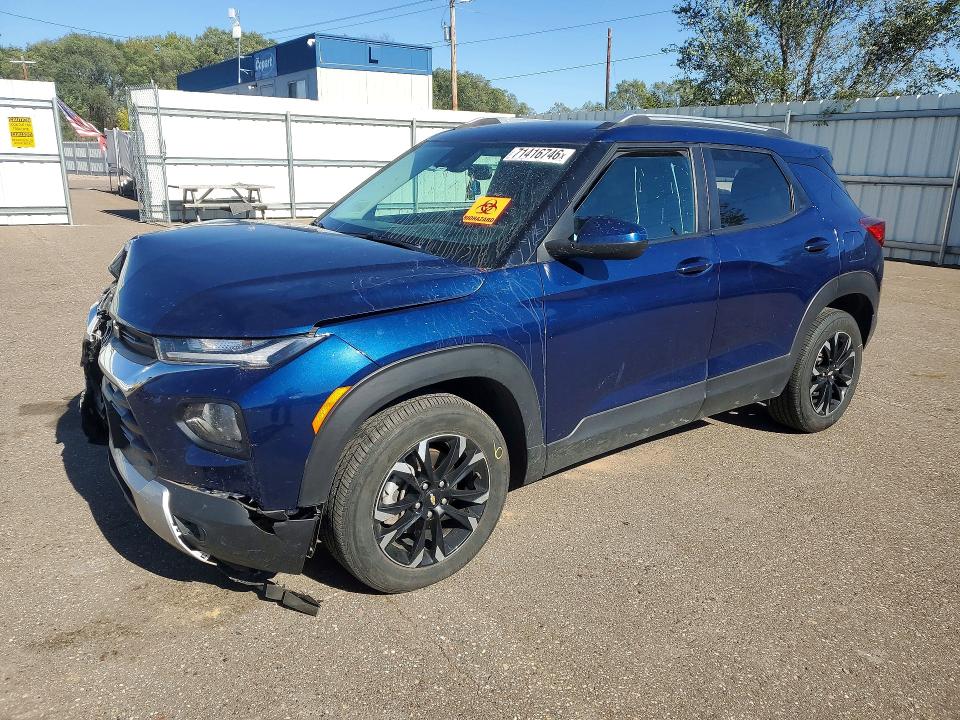 71416746 :رقم المزاد ، KL79MPSLXNB058508 vin ، 2022 Chevrolet Trailblazer مزاد بيع