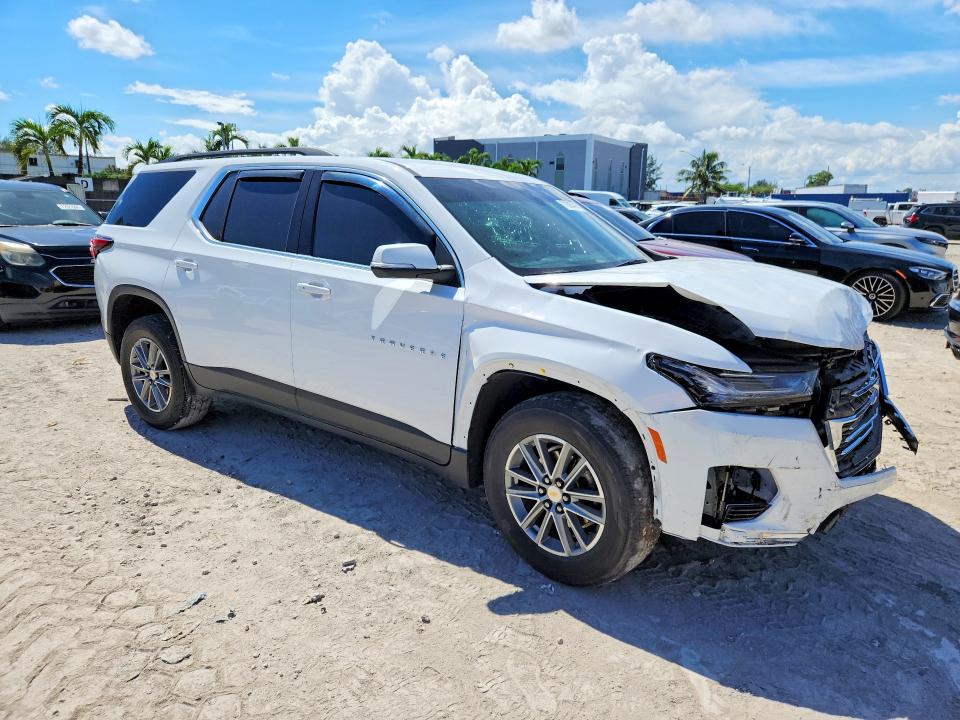 71805476 :رقم المزاد ، 1GNERGKW4NJ192683 vin ، 2022 Chevrolet Traverse مزاد بيع
