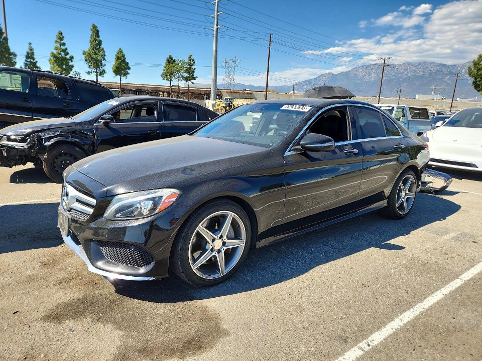 2016 Mercedes-benz C მანქანა იყიდება აუქციონზე, vin: 55SWF4KB2GU136929, აუქციონის ნომერი: 70902806