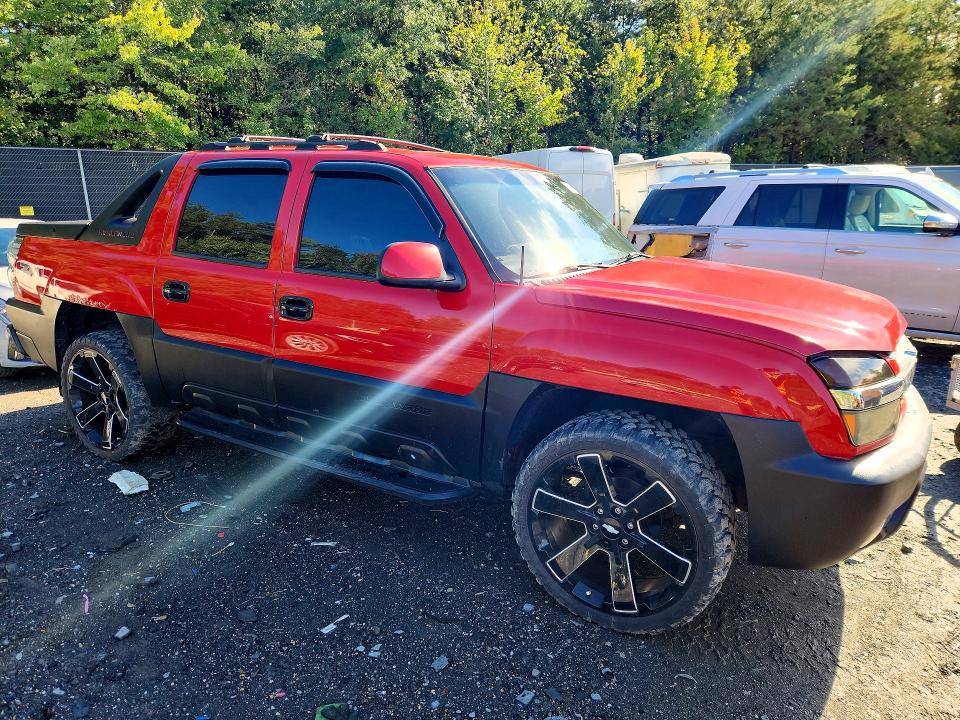 2003 Chevrolet Avalanche მანქანა იყიდება აუქციონზე, vin: 3GNEK13T83G183845, აუქციონის ნომერი: 71393756