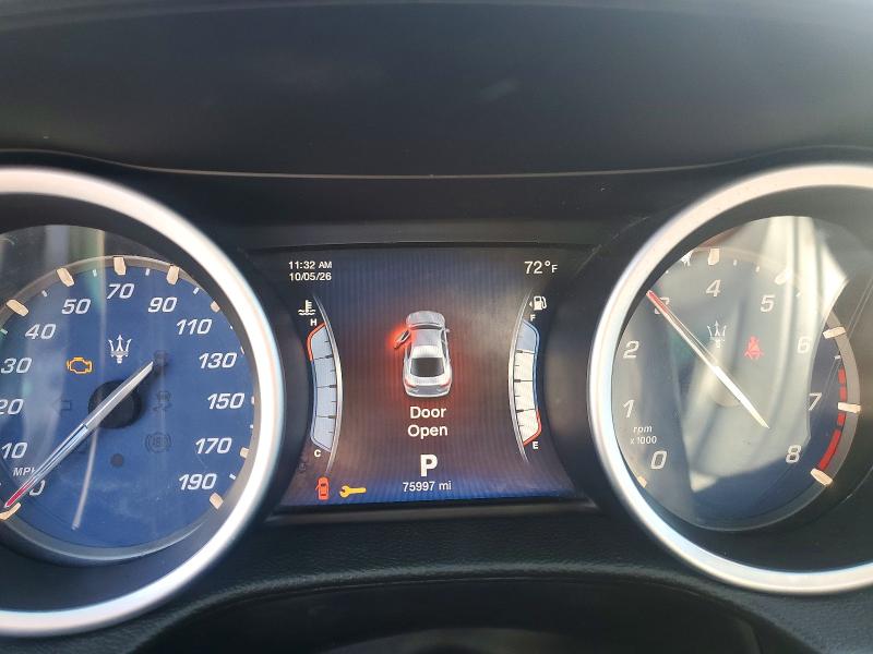 Aukcja sprzedaży 2014 Maserati Ghibli, vin: ZAM57RTA4E1087859, numer aukcji: 71595066