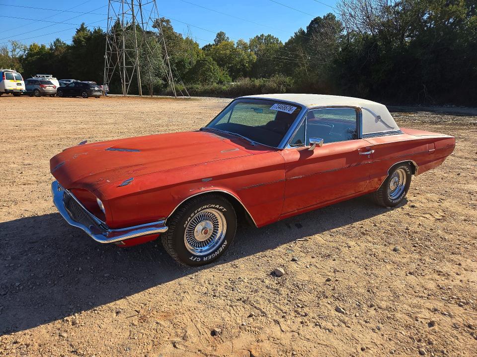 1966 Ford Thunderbird მანქანა იყიდება აუქციონზე, vin: 6Y87Z122711, აუქციონის ნომერი: 73468676