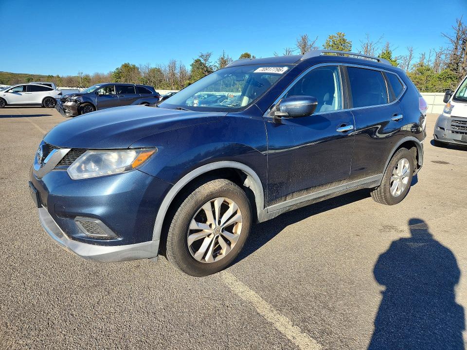 Aukcja sprzedaży 2016 Nissan Rogue, vin: KNMAT2MV8GP673648, numer aukcji: 70917796