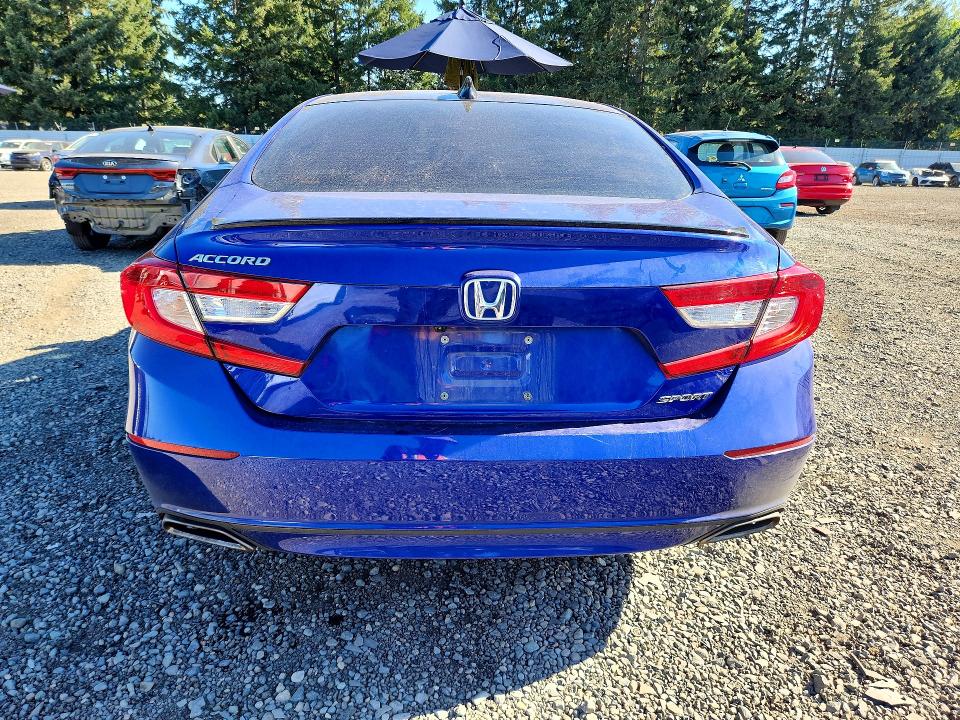 2022 Honda Accord მანქანა იყიდება აუქციონზე, vin: 1HGCV1F3XNA083686, აუქციონის ნომერი: 72758276