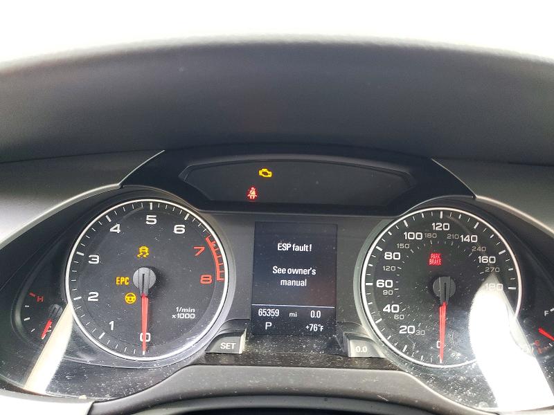2009 Audi A4 მანქანა იყიდება აუქციონზე, vin: WAUMF78K59A113459, აუქციონის ნომერი: 72461346