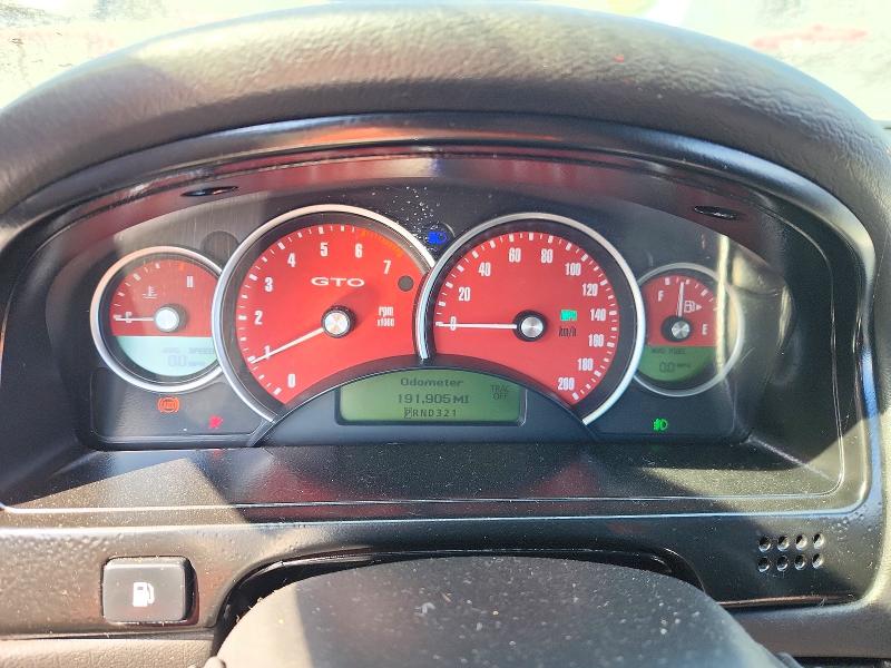 2004 Pontiac Gto მანქანა იყიდება აუქციონზე, vin: 6G2VX12GX4L183159, აუქციონის ნომერი: 74119136