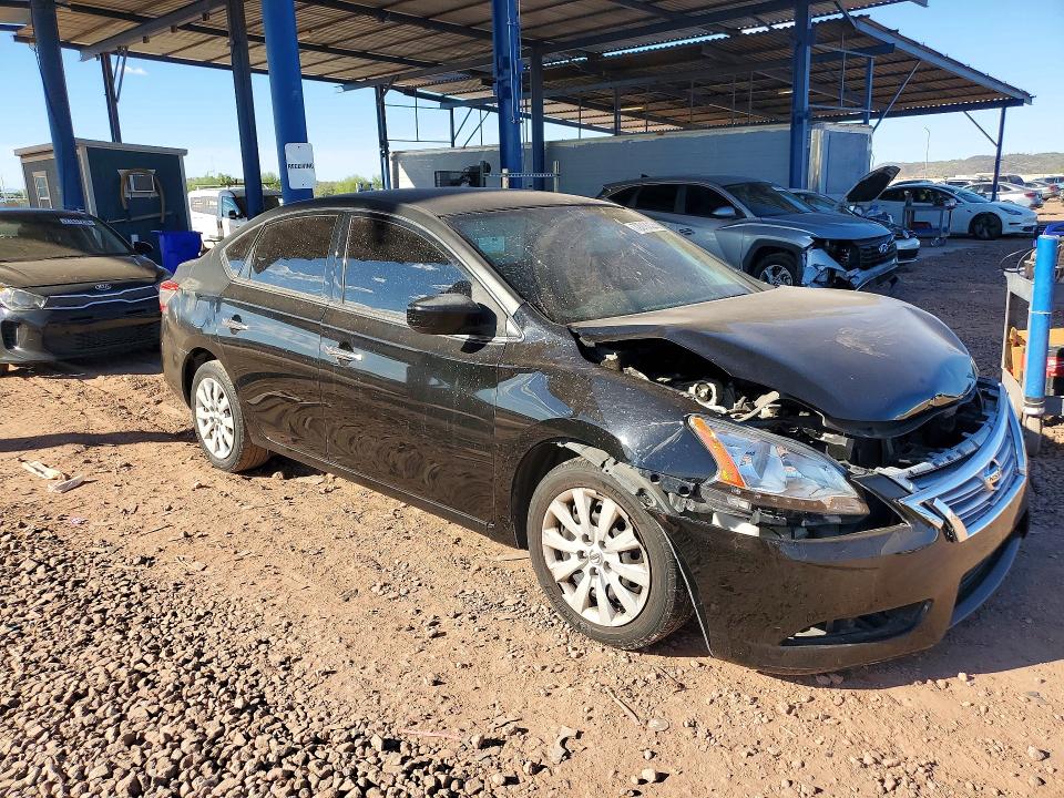 72018236 :رقم المزاد ، 3N1AB7AP8EY202510 vin ، 2014 Nissan Sentra مزاد بيع