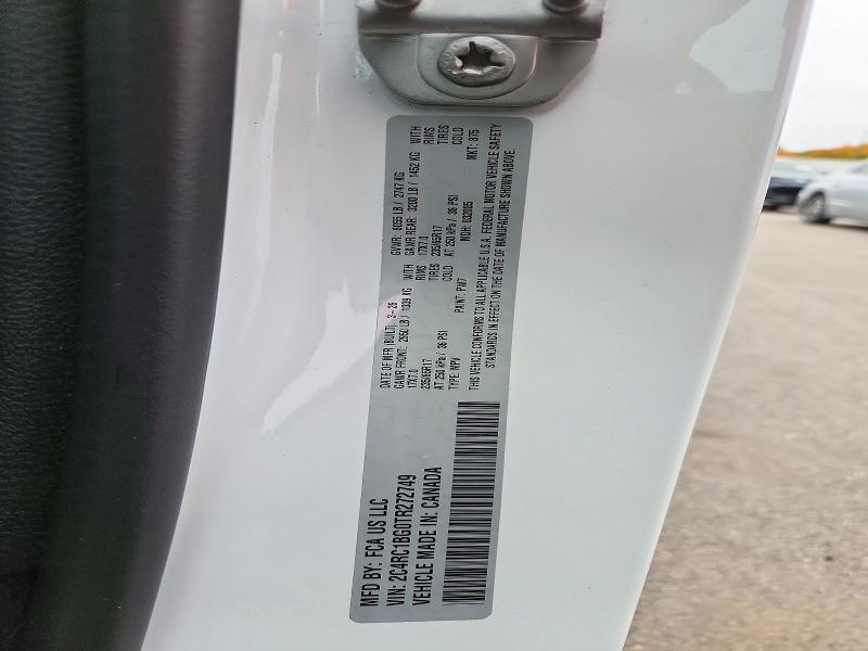 2026 Chrysler Pacifica მანქანა იყიდება აუქციონზე, vin: 2C4RC1BG0TR272749, აუქციონის ნომერი: 72607596