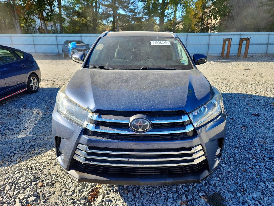Aukcja sprzedaży 2018 Toyota Highlander, vin: 5TDDZRFH9JS487674, numer aukcji: 72038916