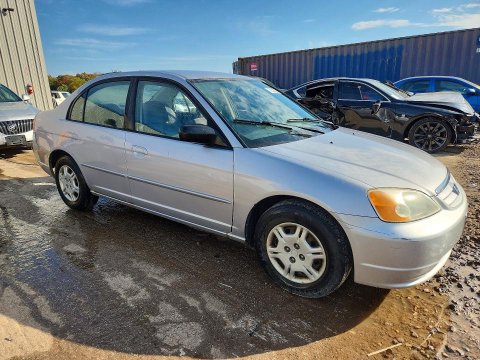 72336226 :رقم المزاد ، 1HGES16522L019788 vin ، 2002 Honda Civic مزاد بيع