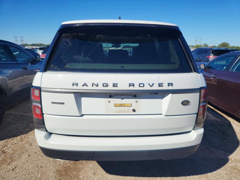 71167546 :رقم المزاد ، SALGS2RE3JA397033 vin ، 2018 Land Rover Range Rover مزاد بيع