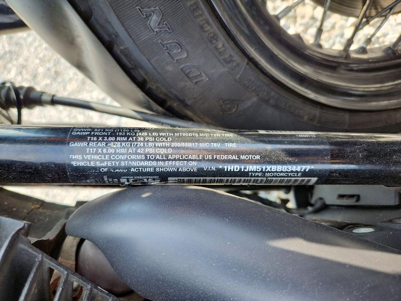 Aukcja sprzedaży 2011 Harley-davidson Flstsb, vin: 1HD1JM51XBB034477, numer aukcji: 74713896