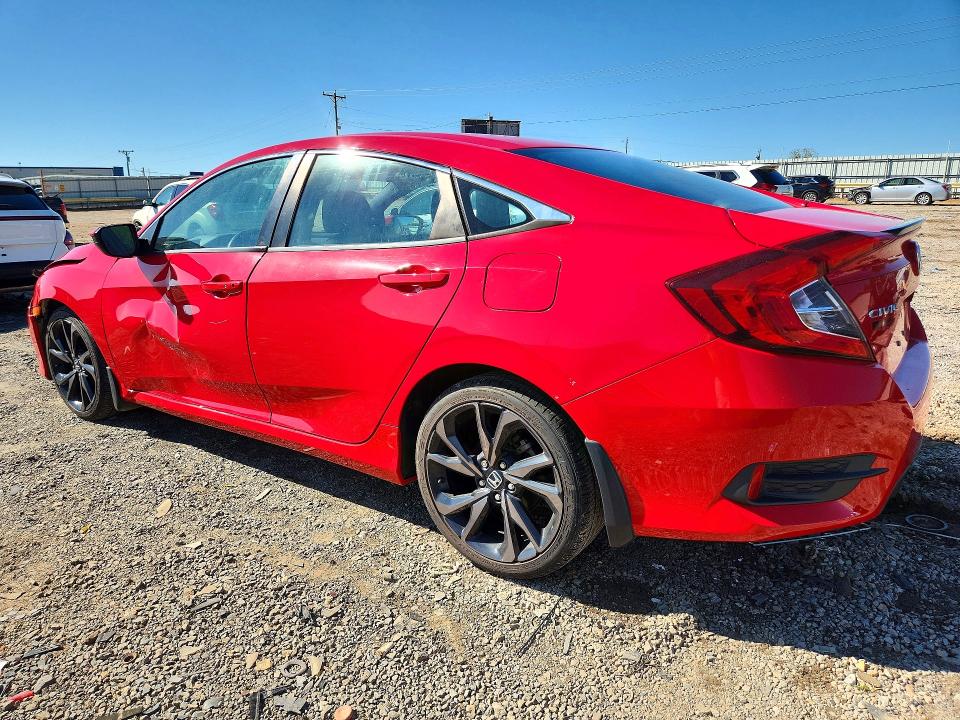 72894916 :رقم المزاد ، 2HGFC2E87LH526932 vin ، 2020 Honda Civic مزاد بيع