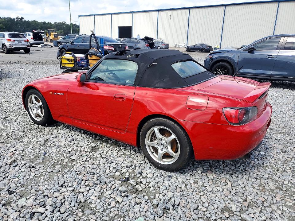 2003 Honda S2000 მანქანა იყიდება აუქციონზე, vin: JHMAP114X3T001469, აუქციონის ნომერი: 72073636