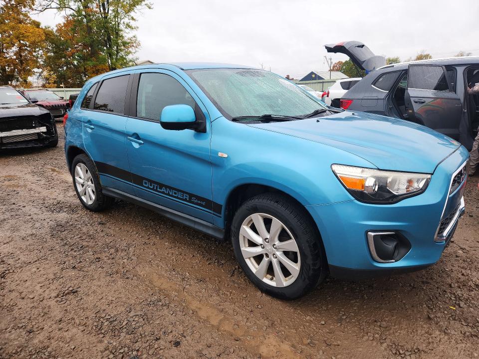 2014 Mitsubishi Outlander Sport მანქანა იყიდება აუქციონზე, vin: 4A4AR3AU6EE029731, აუქციონის ნომერი: 72728416