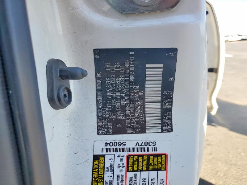 72029116 :رقم المزاد ، 5TDDK3DC9BS001780 vin ، 2011 Toyota Sienna مزاد بيع