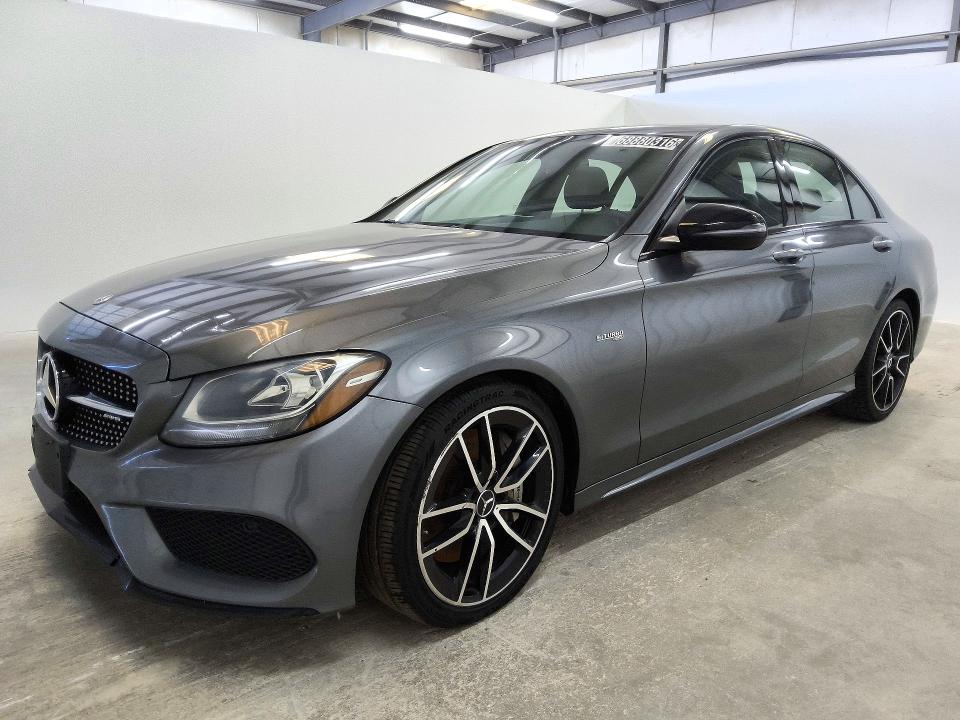 2018 Mercedes-benz C მანქანა იყიდება აუქციონზე, vin: 55SWF6EB3JU242756, აუქციონის ნომერი: 68880316