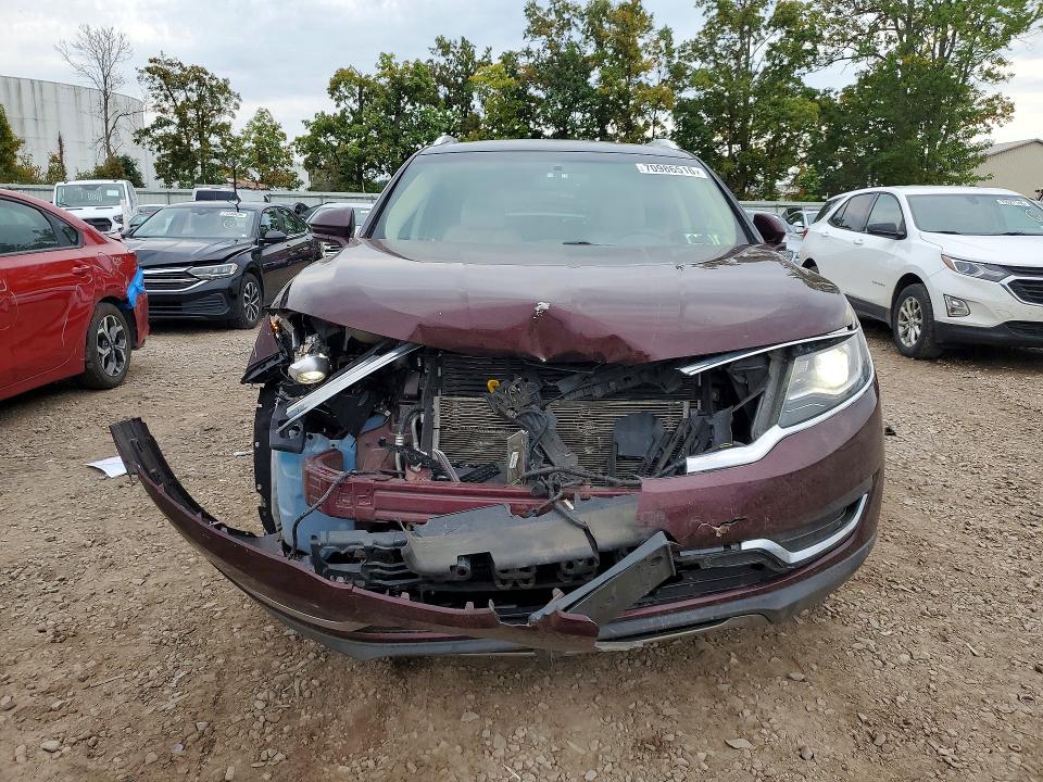 2017 Lincoln Mkx მანქანა იყიდება აუქციონზე, vin: 2LMPJ6LR0HBL10748, აუქციონის ნომერი: 70986516