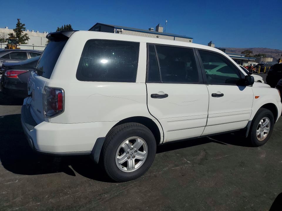 2007 Honda Pilot მანქანა იყიდება აუქციონზე, vin: 5FNYF18147B002009, აუქციონის ნომერი: 69460636