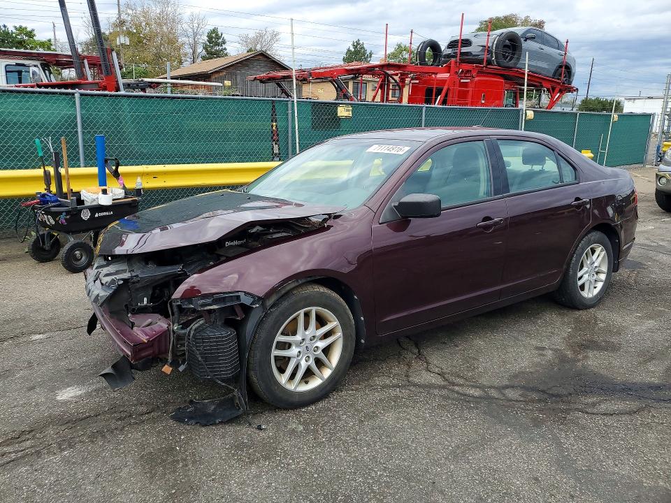 71114916 :رقم المزاد ، 3FAHP0GA1CR396284 vin ، 2012 Ford Fusion مزاد بيع
