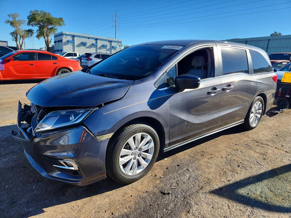 2018 Honda Odyssey მანქანა იყიდება აუქციონზე, vin: 5FNRL6H29JB036098, აუქციონის ნომერი: 71438856