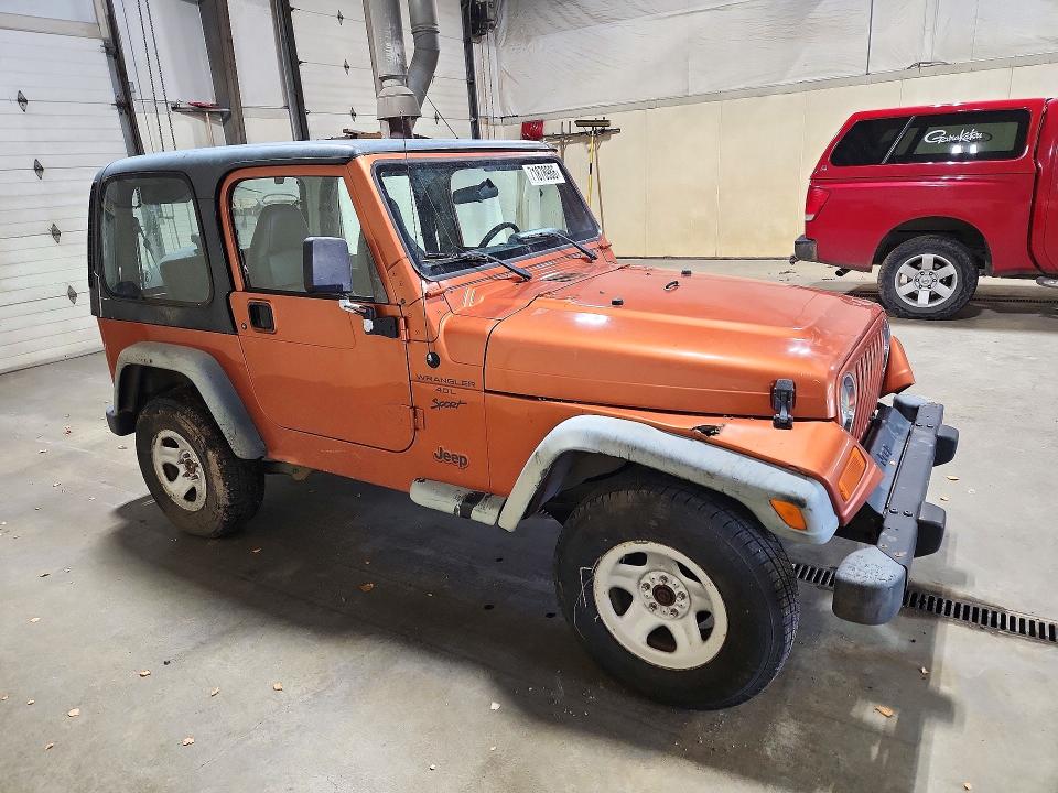 Продажа на аукционе авто 2001 Jeep Wrangler / Tj, vin: 1J4FA49SX1P329150, номер лота: 71878986